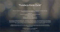 Desktop Screenshot of kociezycie.pl